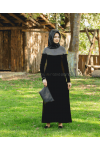 Rabia Şamlı Ponpon Triko  Elbise Siyah
