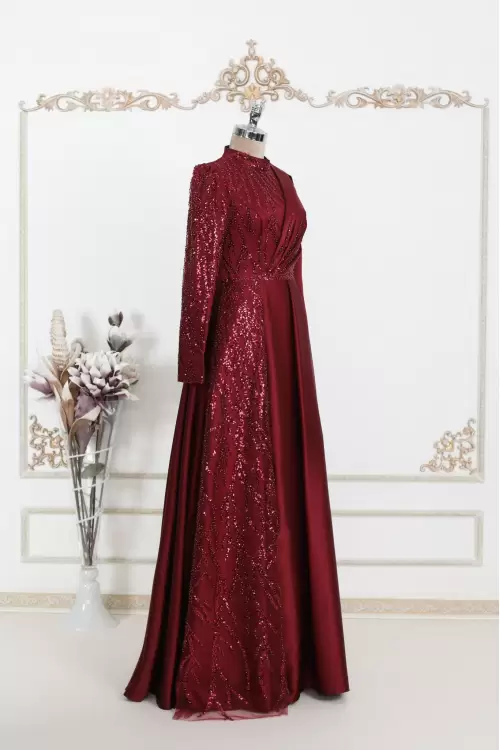 Zuhal Sagsöz Sultan Abiye Bordo